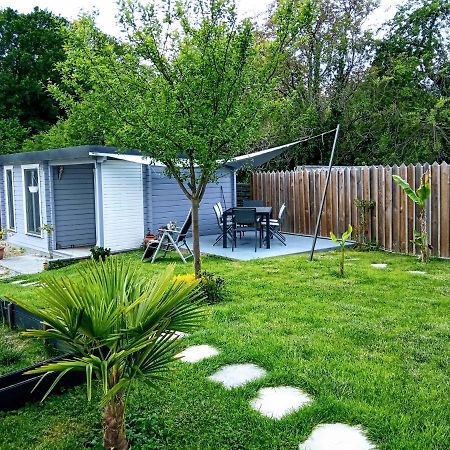 Agreable Petit Chalet Camarsac Bagian luar foto