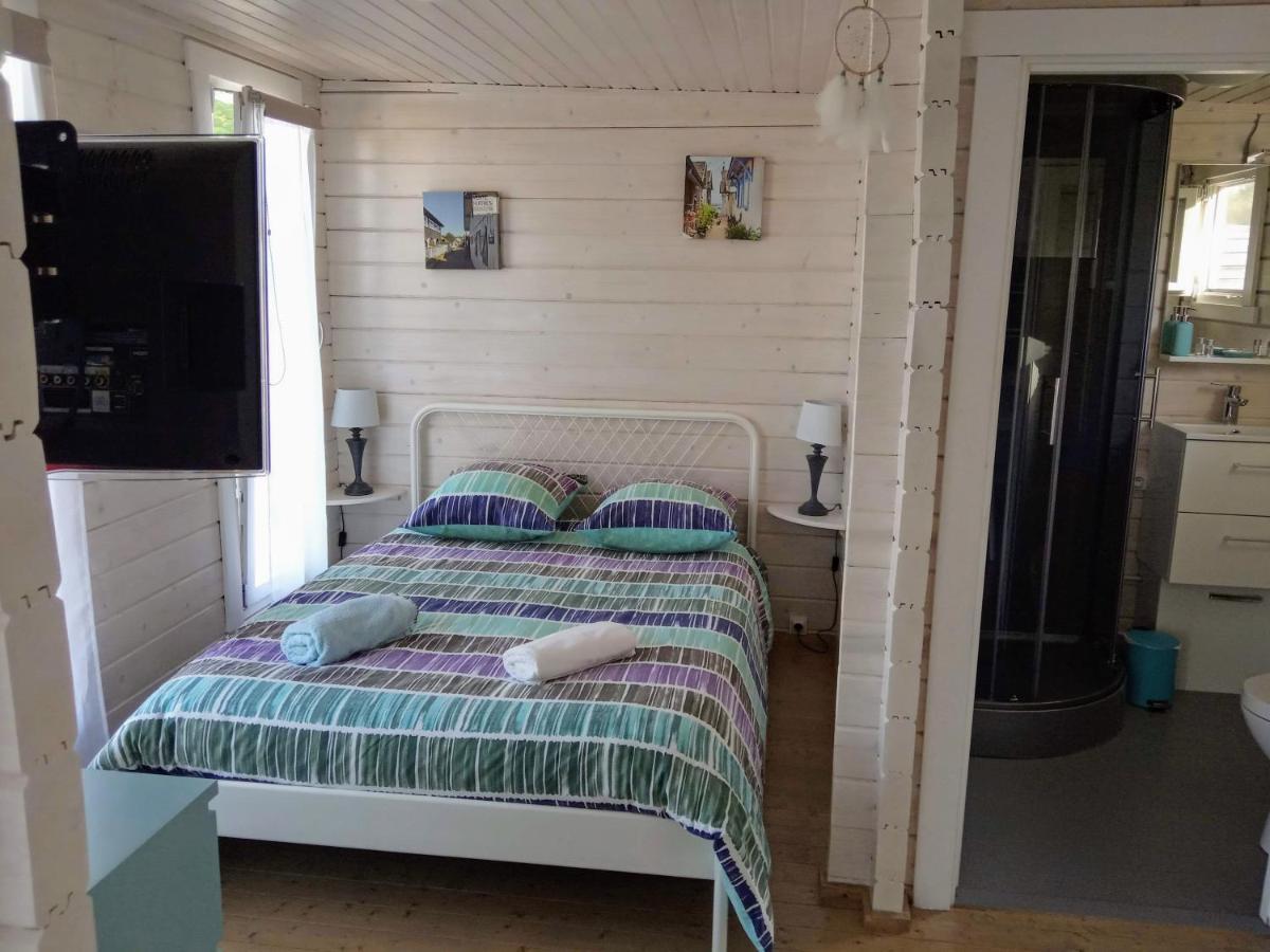 Agreable Petit Chalet Camarsac Bagian luar foto